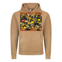 Vintage Camel excavator camouflage Vintage Hoodie - Artiststas