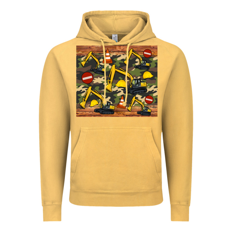 Excavator Camouflage Vintage Hoodie by Artiststas | Teevron
