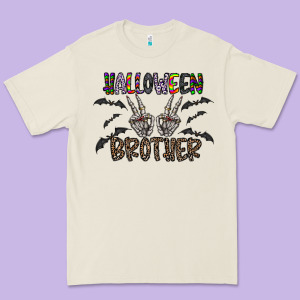 Halloween Brother Premium Tee Designed By Cowhidedigitalart