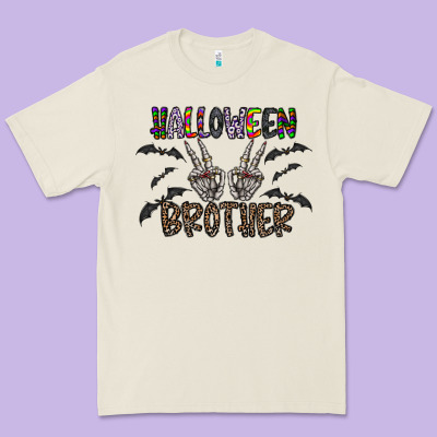 Halloween Brother Premium Tee Designed By Cowhidedigitalart