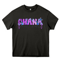 Asphalt ohana means family with stitch Heavy Core Tee - texasbilliewilder
