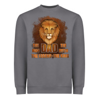 Storm Dad The Man Leather Background Heavyweight Sweatshirt - Jasminsmagicworld