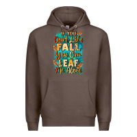Coffee If you don't like Fall you can leaf me alone Premium Hoodie - NancyCooperArtShop