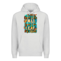 Dove Grey If you don't like Fall you can leaf me alone Premium Hoodie - NancyCooperArtShop