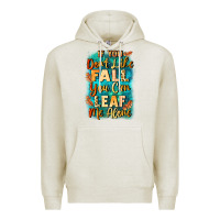 Oatmeal Heather If you don't like Fall you can leaf me alone Premium Hoodie - NancyCooperArtShop