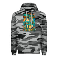 Slate Camo If you don't like Fall you can leaf me alone Premium Hoodie - NancyCooperArtShop