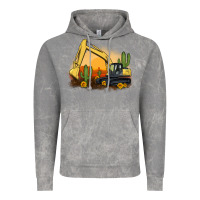 Cloud Rock excavator cactus sunflower sunset Vintage Hoodie - Artiststas