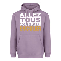 Lavender Allez Tous Vous Enculer Heavyweight Hoodie - Bettercallsaul