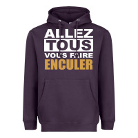 Plum Allez Tous Vous Enculer Heavyweight Hoodie - Bettercallsaul