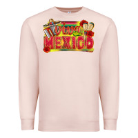 Pale Pink Viva Mexico Premium Sweatshirt - texasbilliewilder