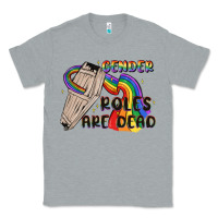 Heather Grey gender roles are dead Classic Tee - MaliasSmallBusiness