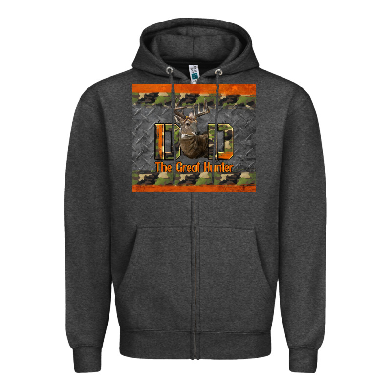 Western Dad The Great Hunter Zipper Hoodie by LillyAllenDesigns | Teevron