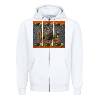 White Western Dad The Great Hunter Zipper Hoodie - LillyAllenDesigns