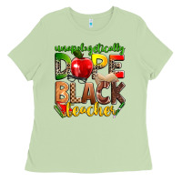 Matcha unapologetically dope black teacher Ladies Tee - Zillion Design Studio