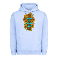 Pigment Grape Ice faith sunflower leopard cross olivia Urban Hoodie - OliviaCreatesArt