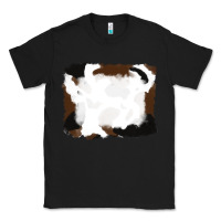 Black cowhide frames background Classic Tee - RanaPortraitStore