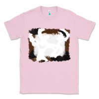 Bubblegum Pink cowhide frames background Classic Tee - RanaPortraitStore
