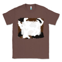 Chestnut cowhide frames background Classic Tee - RanaPortraitStore