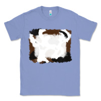 Colony Blue cowhide frames background Classic Tee - RanaPortraitStore