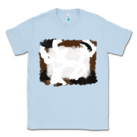 Dusty Blue cowhide frames background Classic Tee - RanaPortraitStore