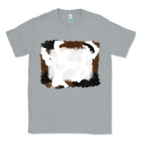 Heather Grey cowhide frames background Classic Tee - RanaPortraitStore