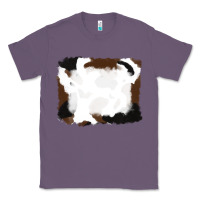 Lavender cowhide frames background Classic Tee - RanaPortraitStore