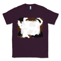 Plum cowhide frames background Classic Tee - RanaPortraitStore