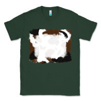 Sports Green cowhide frames background Classic Tee - RanaPortraitStore