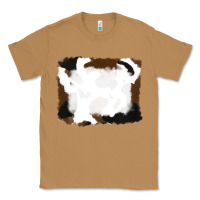 Toasted Coconut cowhide frames background Classic Tee - RanaPortraitStore