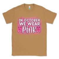 Toasted Coconut in october we wear pink leopard glitter Classic Tee - AdoDesignShop