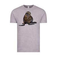 Vintage Zinc Sea Lion Illustrations Vintage Tee - LillyAllenDesigns