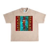 French Oak nana highland cow Christmas Urban Heavy Tee - BarkalooDesign
