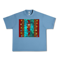 Pebble Blue nana highland cow Christmas Urban Heavy Tee - BarkalooDesign