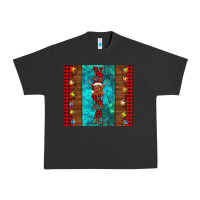 Pigment Black nana highland cow Christmas Urban Heavy Tee - BarkalooDesign