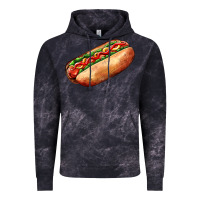 Cloud Black American hot dog Vintage Hoodie - AdoDesignShop