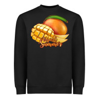 Black Mango Tropical Summer Heavyweight Sweatshirt - Jasminsmagicworld