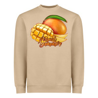 Mushroom Mango Tropical Summer Heavyweight Sweatshirt - Jasminsmagicworld