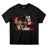 Black in a world full of princesses be a chingona Heavy Core Tee - CTS Tumbler Store