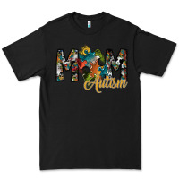 Black mom autism Premium Tee - SublimationCraftShop