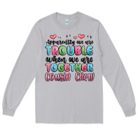 Moon Dust apparently we are trouble when we are together cou Long Sleeve Tee - MaliasSmallBusiness