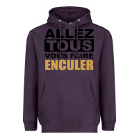 Plum Allez Tous Vous Enculer Heavyweight Hoodie - Bettercallsaul