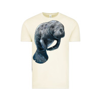 Vintage Arctic Manatee Illustrations Vintage Tee - LillyAllenDesigns