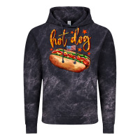 Cloud Black hot dog Vintage Hoodie - AdoDesignShop