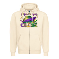 Sandshell mardi gras cruise celebration Zipper Hoodie - LillyAllenDesigns