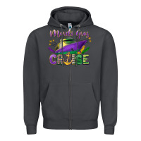Smoke mardi gras cruise celebration Zipper Hoodie - LillyAllenDesigns