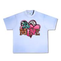 Grape Ice valentines day western hearts be mine Urban Heavy Tee - Jasminsmagicworld