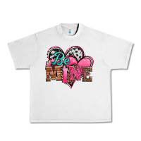 Lunar Rock valentines day western hearts be mine Urban Heavy Tee - Jasminsmagicworld