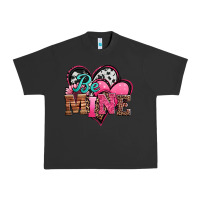Pigment Black valentines day western hearts be mine Urban Heavy Tee - Jasminsmagicworld
