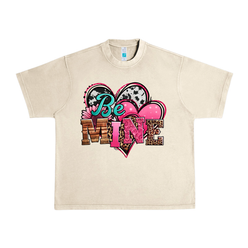 Valentines Day Western Hearts Be Mine Urban Heavy Tee by Jasminsmagicworld | Teevron