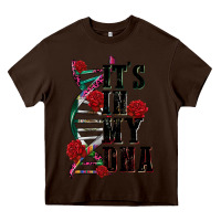 Chocolate Brown its in my dna Heavy Core Tee - CTS Tumbler Store